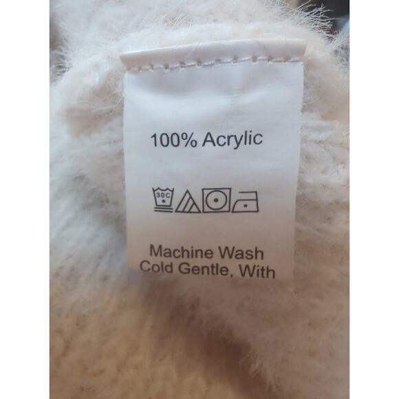 Women’s SHEIN Pullover Crème Sweater Size M - Picture 5 of 5